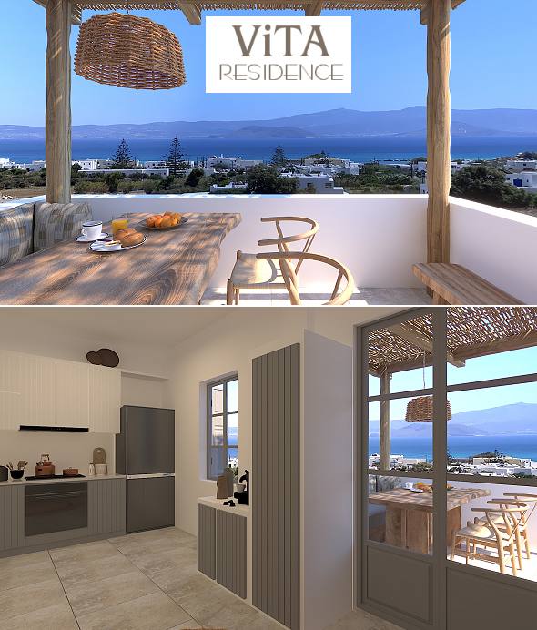 Vita Residence Apartment in Naxos